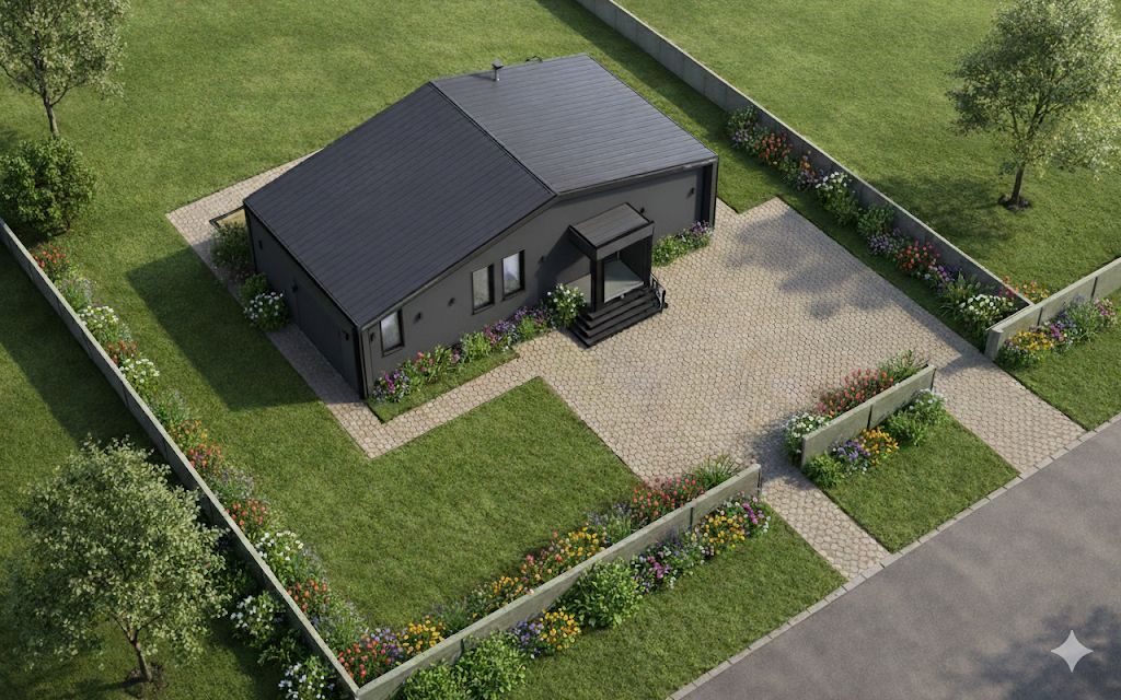 Overhead view